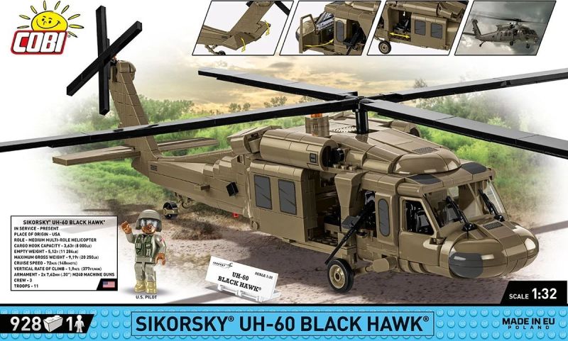 COBI Stavebnica AF Sikorsky UH-60 Black Hawk (COBI-5906)