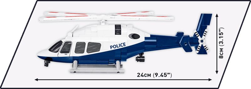 COBI Stavebnica AT Bell 429 Police (COBI-26630)