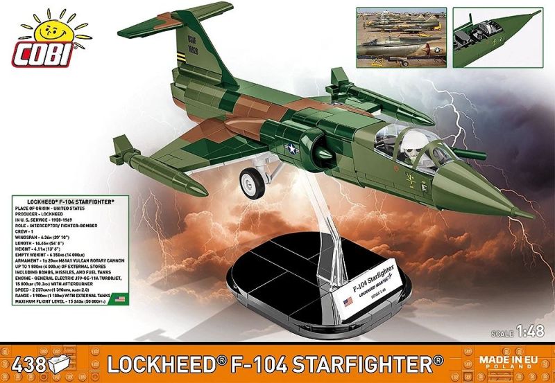 COBI Stavebnica HC VW Lockheed F-104 Starfighter (COBI-2426)