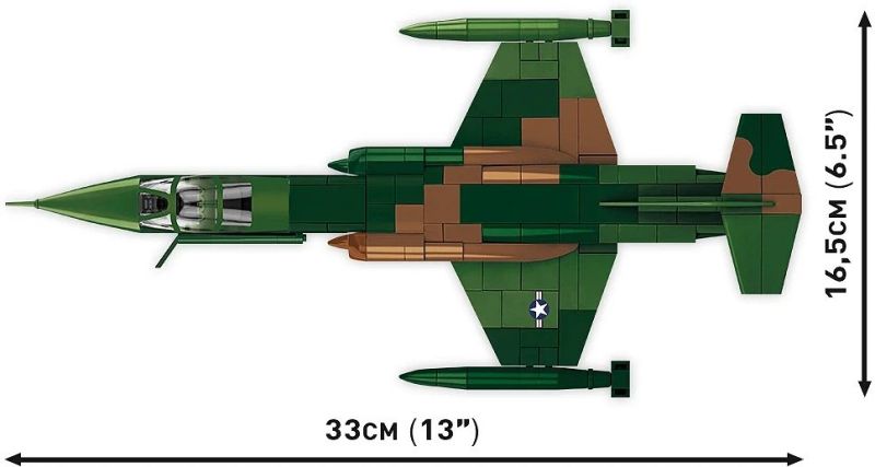 COBI Stavebnica HC VW Lockheed F-104 Starfighter (COBI-2426)