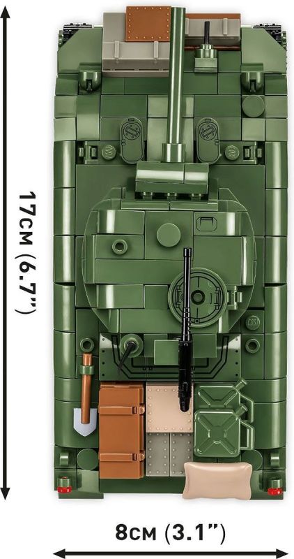 COBI Stavebnica HC WW2 M4A1 Sherman (COBI-3126)