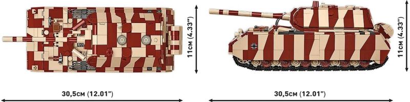 COBI Stavebnica HC WW2 Panzer VIII Maus (COBI-3138)