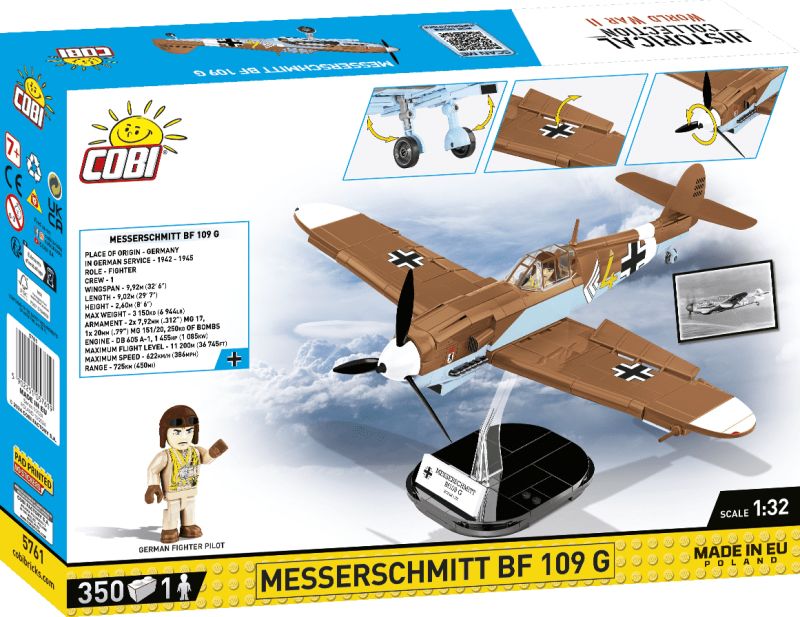 COBI Stavebnica HC WW2 Messerschmitt BF 109 G (COBI-5761)