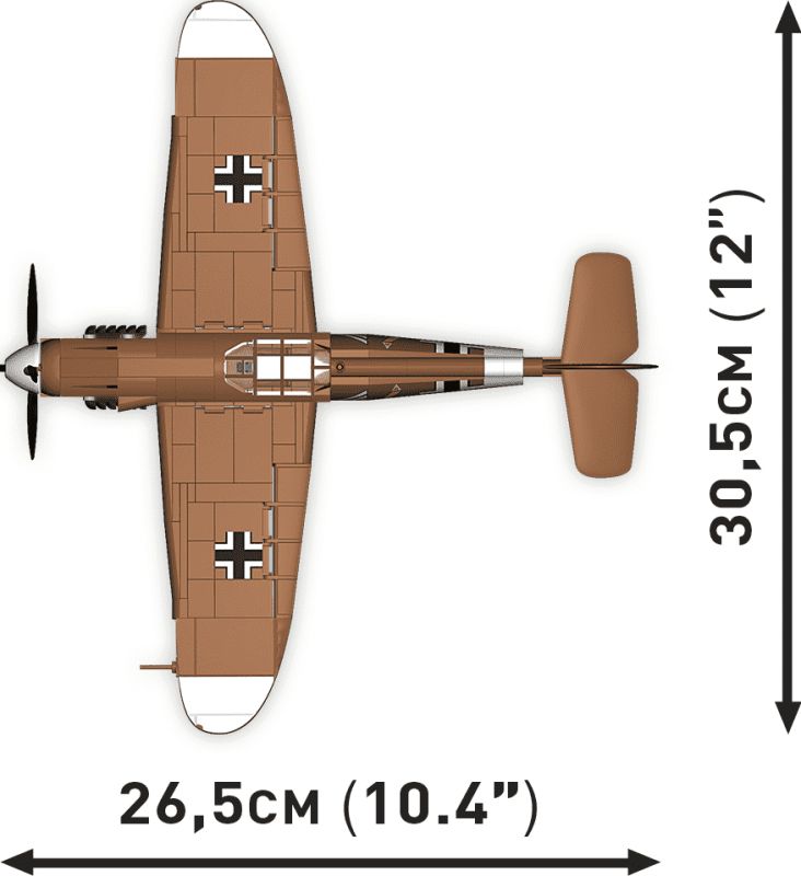 COBI Stavebnica HC WW2 Messerschmitt BF 109 G (COBI-5761)