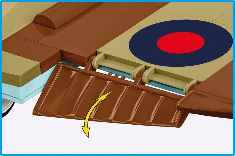 COBI Stavebnica HC WW2 Supermarine Spitfire Mk. IXe (COBI-5764)