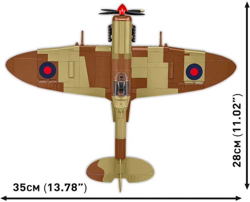 COBI Stavebnica HC WW2 Supermarine Spitfire Mk. IXe (COBI-5764)