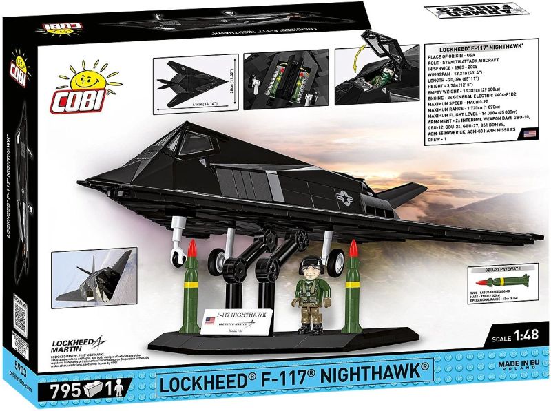 COBI Stavebnica AF Lockheed F-117 Nighthawk (COBI-5903)
