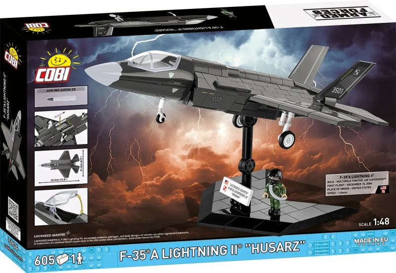 COBI Stavebnica AF Lockheed F-35 A Lightning II Husarz (COBI-5904)