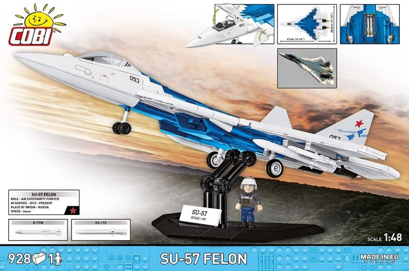 COBI Stavebnica AF Lockheed Su-57 Felon (COBI-5909)