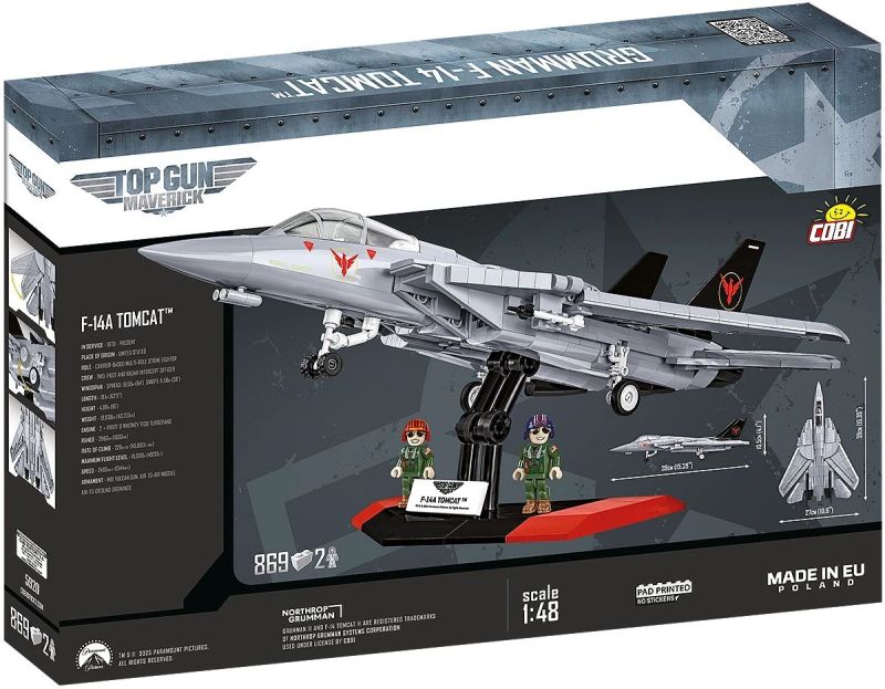 COBI Stavebnica TOPGUN MAVERICK Grumman F-14 Tomcat (COBI-5920)