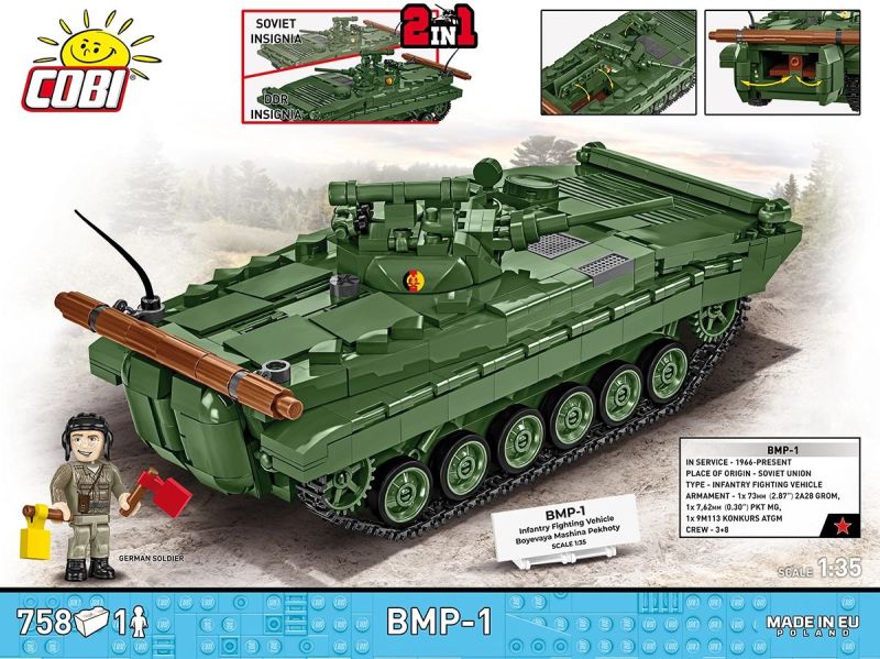 COBI Stavebnica AF BMP-1 (COBI-2631)