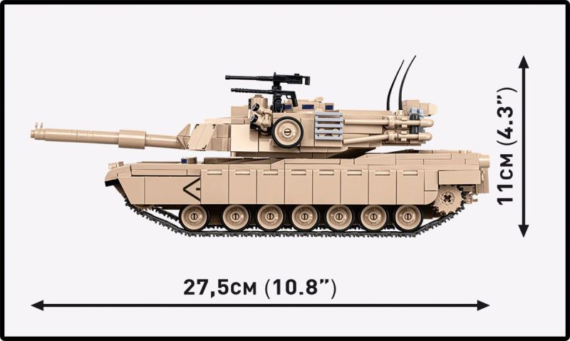 COBI Stavebnica AF M1A2 ABRAMS (COBI-2632)