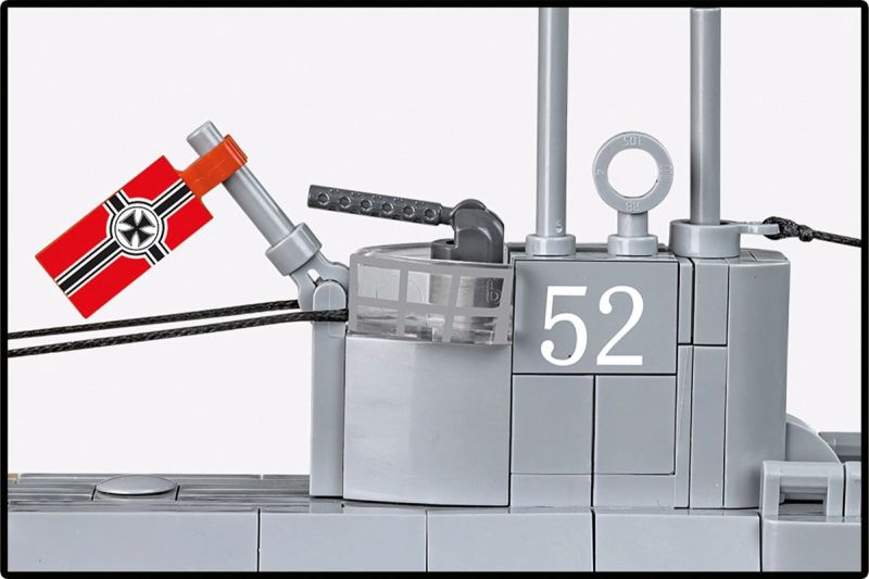 COBI Stavebnica HC WW2 U-Boot U-52 (Type VIIB) (COBI-4852)