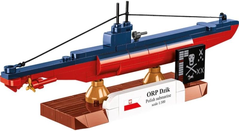 COBI Stavebnica HC WW2 ORP Dzik Polish Submarine (COBI-4864)