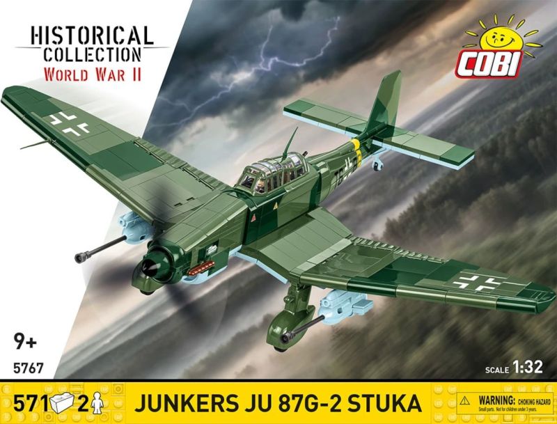 COBI Stavebnica HC WW2 Junkers JU-87G-2 Stuka (COBI-5767)