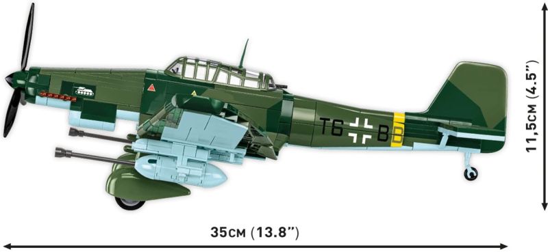COBI Stavebnica HC WW2 Junkers JU-87G-2 Stuka (COBI-5767)