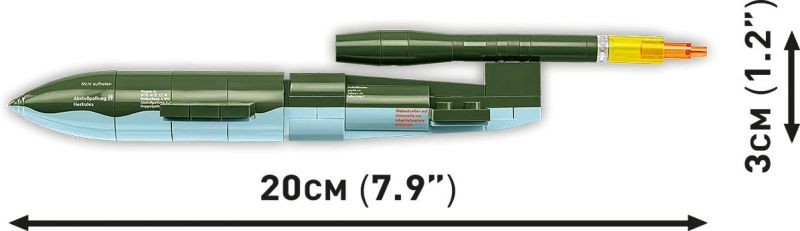 COBI Stavebnica HC WW2 EE Heinkel HE 111 H-22 with V1 flying bomb (COBI-5771)