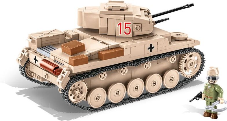 COBI Stavebnica WW2 Sd.Kfz. 121 Panzer II Ausf. F (COBI-2527)