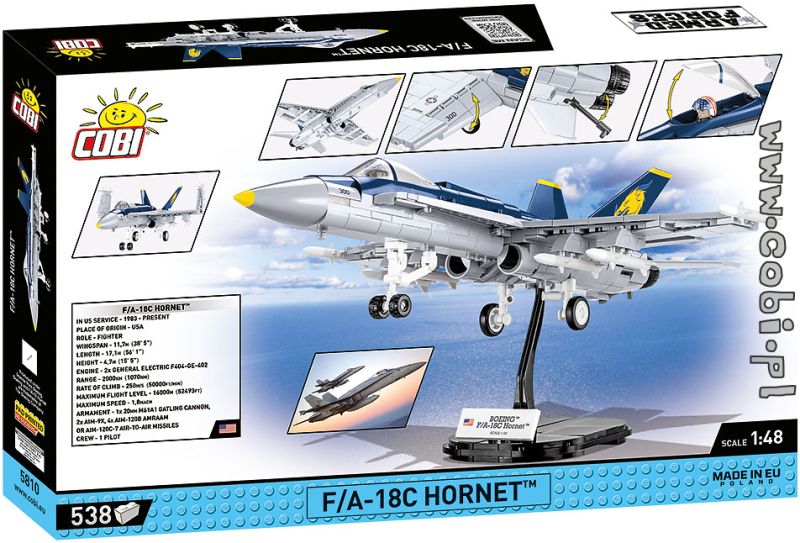 COBI Stavebnica AF F/A-18C Hornet USA (COBI-5810)