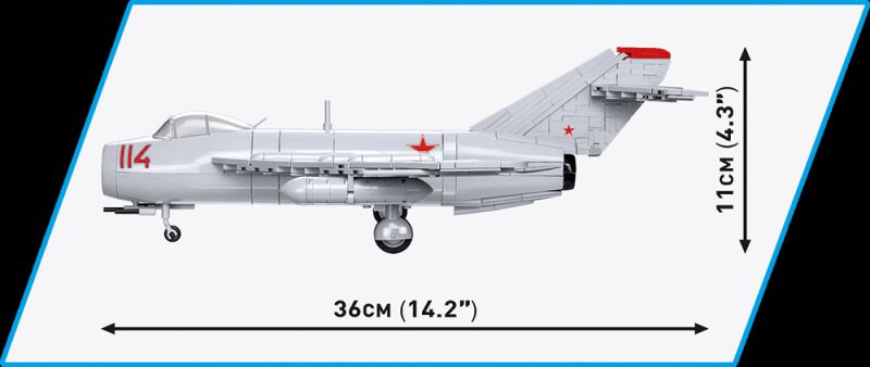 COBI Stavebnica CW MIG-17 "Fresco" (COBI-5823)