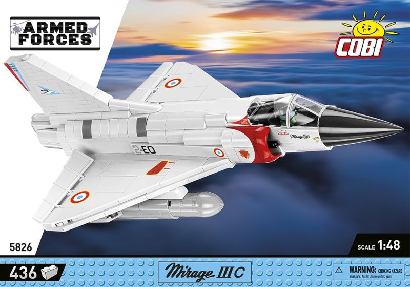 COBI Stavebnica AF Mirage IIIC camo (COBI-5826)