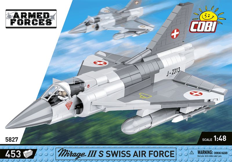 COBI Stavebnica AF Mirage IIIS Swiss (COBI-5827)