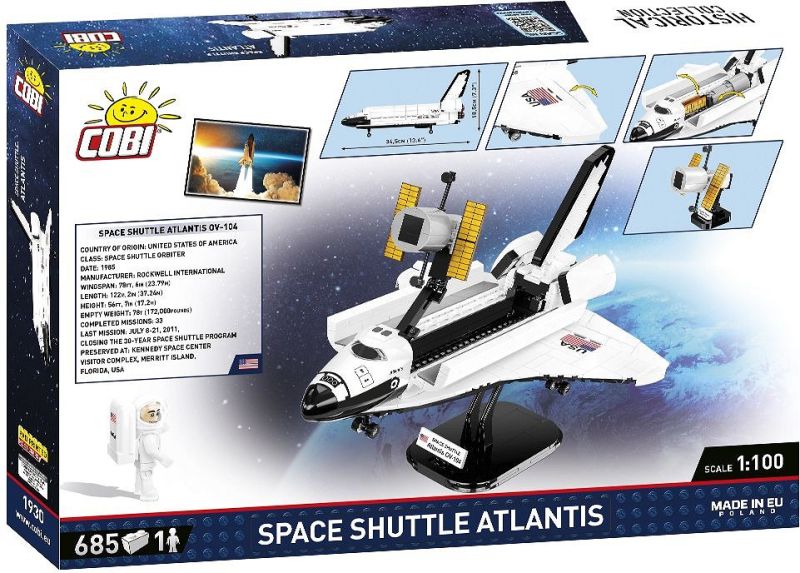 COBI Stavebnica HC Space Shuttle Atlantis (COBI-1930)