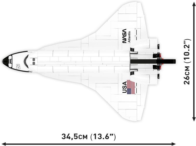 COBI Stavebnica HC Space Shuttle Atlantis (COBI-1930)