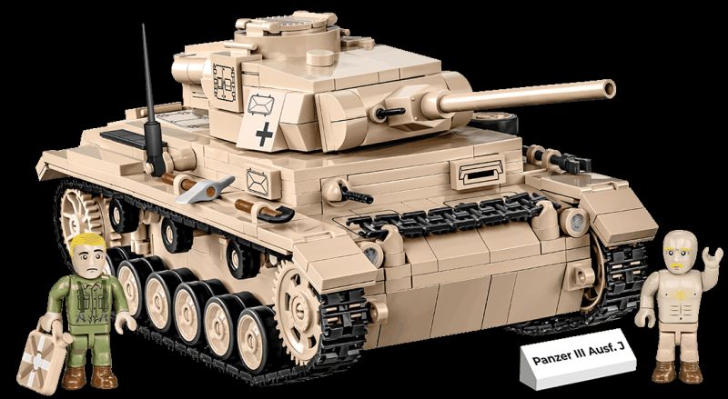 COBI Stavebnica HC WW2 Panzer III Ausf. J (COBI-2562)