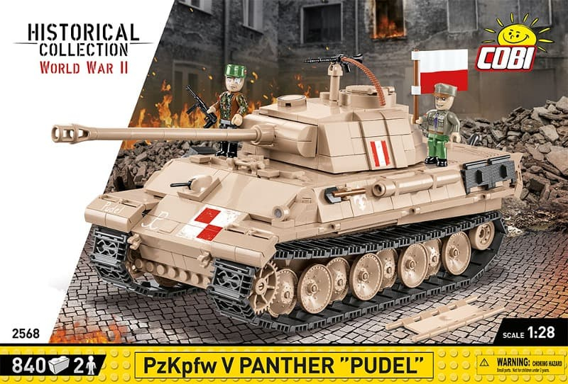 COBI Stavebnica HC WW2 PzKpfw V Panther "Pudel" (COBI-2568)
