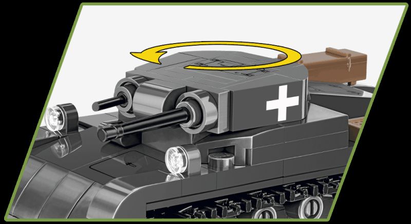 COBI Stavebnica HC WW2 Panzer II Ausf. A (COBI-2718)