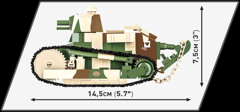 COBI Stavebnica HC Renault FT "Victory Tank 1920" (COBI-2992)