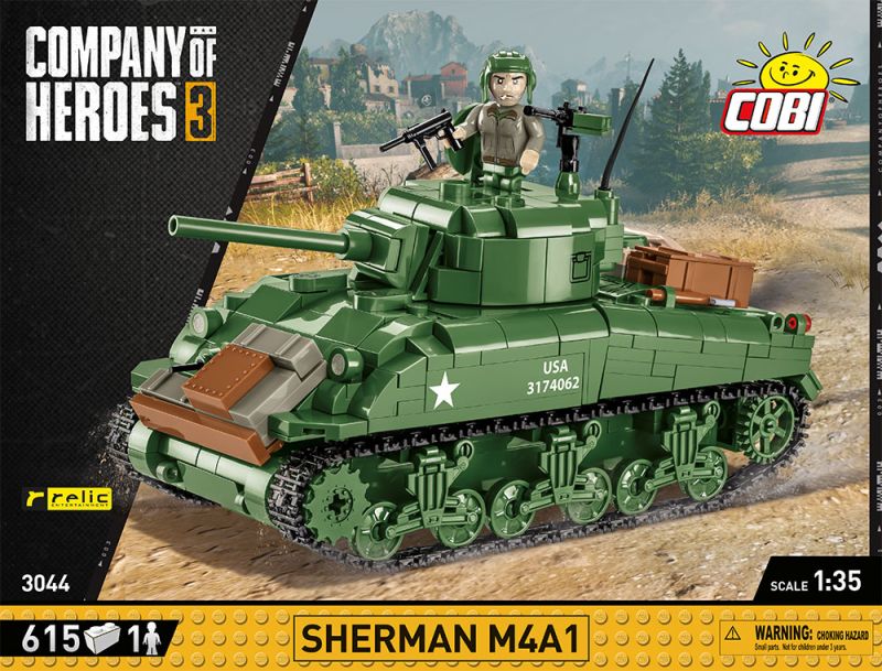 COBI Stavebnica COH3 Sherman M4A1 (COBI-3044)