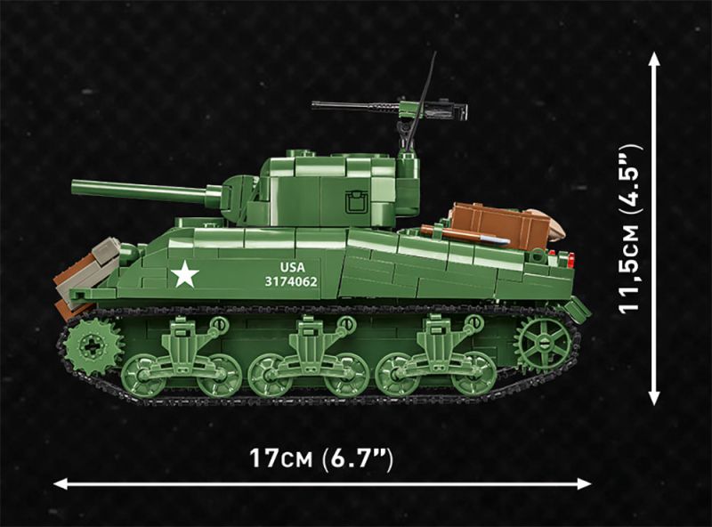 COBI Stavebnica COH3 Sherman M4A1 (COBI-3044)