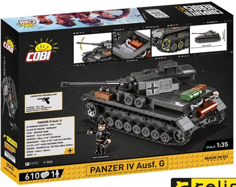 COBI Stavebnica COH3 Panzer IV Ausf. G (COBI-3045)