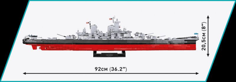 COBI Stavebnica HC WW2 Iowa-Class Battleship Executive Edition (COBI-4836)