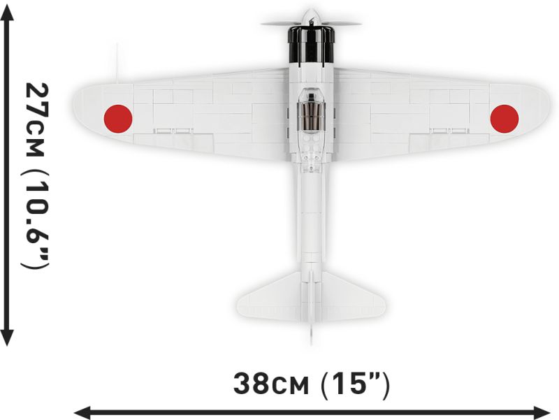 COBI Stavebnica HC WW2 Mitsubishi A6M2 "Zero-Sen" (COBI-5729)