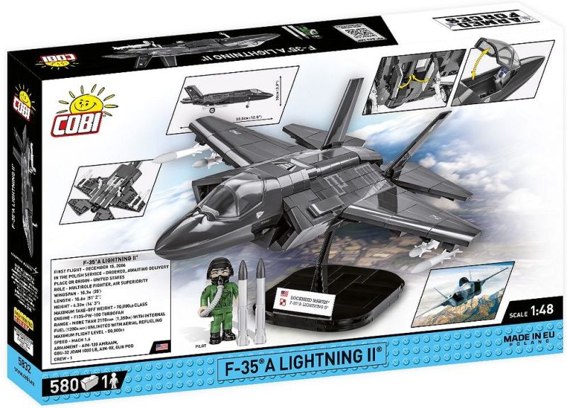 COBI Stavebnica AF F-35A Lightning II (COBI-5832)