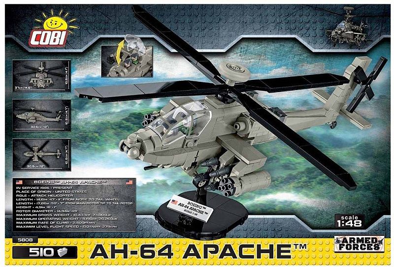 COBI Stavebnica Armed Forces AH-64 Apache (COBI-5808)