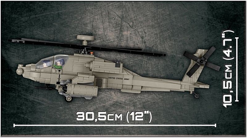 COBI Stavebnica Armed Forces AH-64 Apache (COBI-5808)