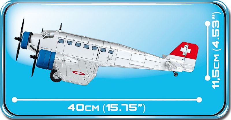 COBI Stavebnica WW2 Junkers JU-52/3M (COBI-5711)