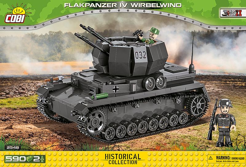 COBI Stavebnica WW2 Flakpanzer IV Wirbelwind (COBI-2548)