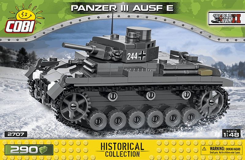 COBI Stavebnica WW2 Panzer III Ausf J (COBI-2707)