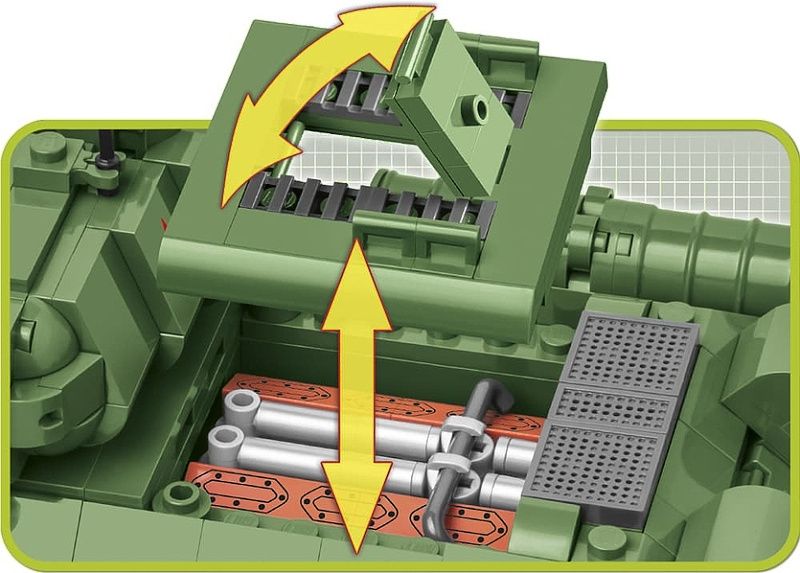 COBI Stavebnica WW2 T-34-85 (COBI-2542)