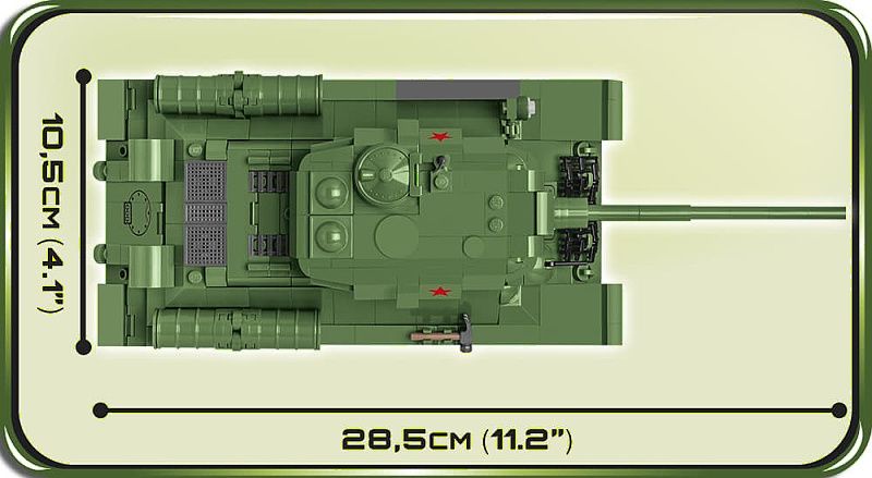 COBI Stavebnica WW2 T-34-85 (COBI-2542)