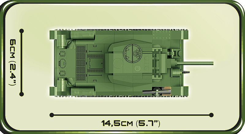 COBI Stavebnica WW2 T-34/76 (COBI-2706)