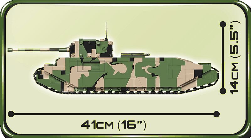 COBI Stavebnica WW2 TOG 2 - super heavy tank (COBI-2544)