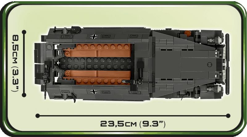 COBI Stavebnica WW2 Sd.Kfz 251/1 Ausf. A (COBI-2552)