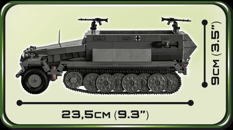 COBI Stavebnica WW2 Sd.Kfz 251/1 Ausf. A (COBI-2552)
