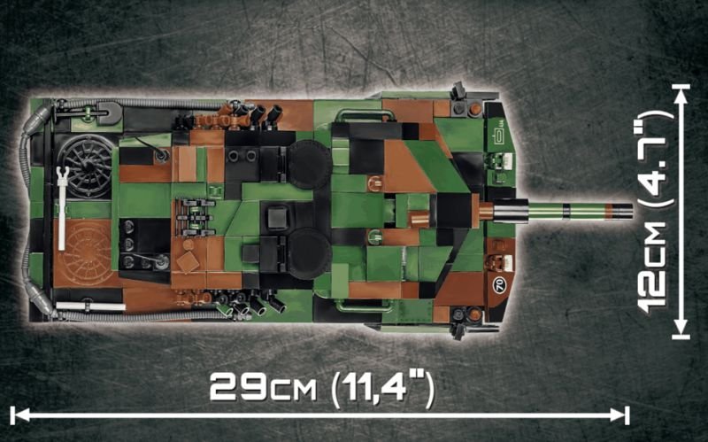 COBI Stavebnica AF Leopard 2A5 TVM (COBI-2620)